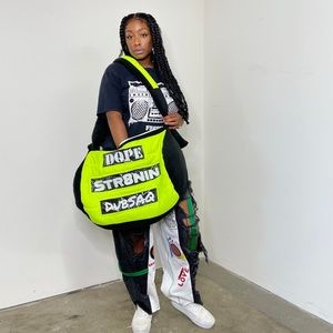 Oversized Puffer Duffle Bag